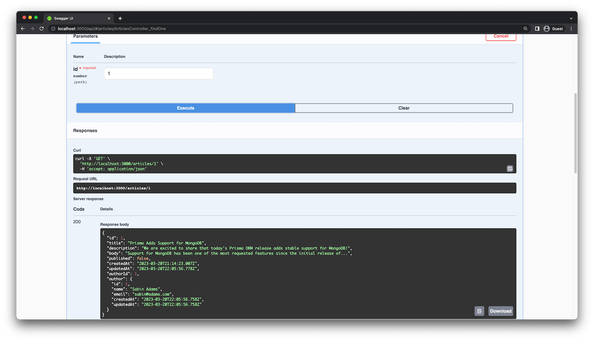 Building a REST API with NestJS and Prisma: Handling Relational Data